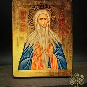 Икона святого Макария Великого. Ручная работа — фотография 4