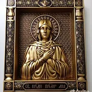 Резная Икона Святая Лия — фотография 4