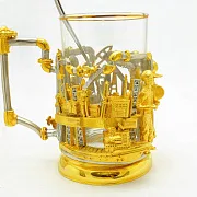 Подстаканник для чая «Нефтяники» — фотография 4
