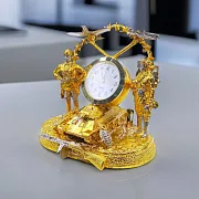 Часы «Самолёты» из бронзы — фотография 1