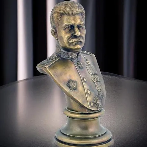 Бронзовый бюст «И.В. Сталина»