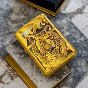 Зажигалка Zippo оригинал "Тигр" № 6 — фотография 1