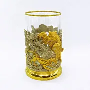 Подстаканник «Охота на медведя» из бронзы — фотография 6